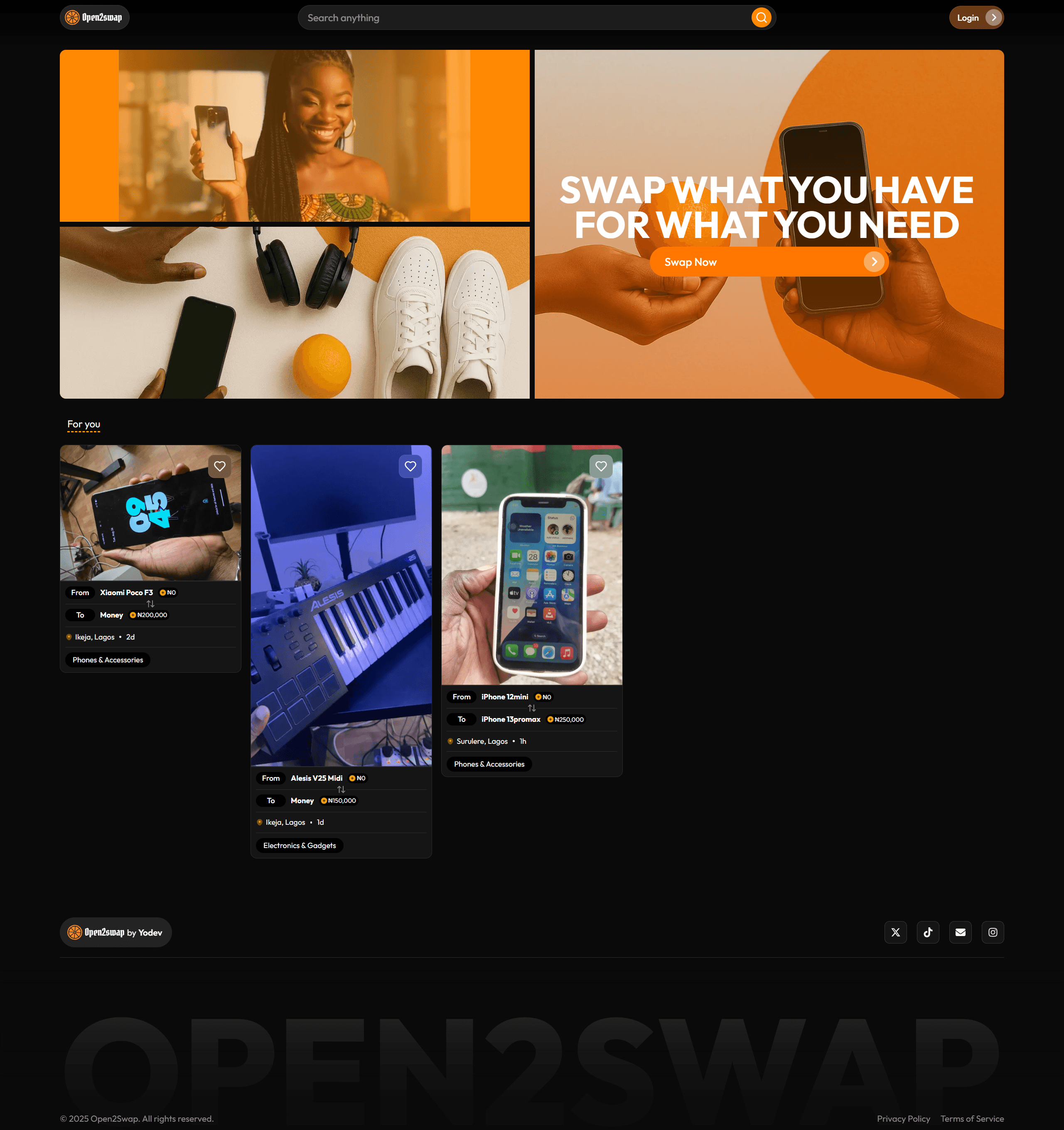 Open2Swap